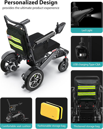 30 Miles Range Electric Wheelchairs