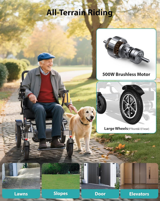 30 Miles Range Electric Wheelchairs