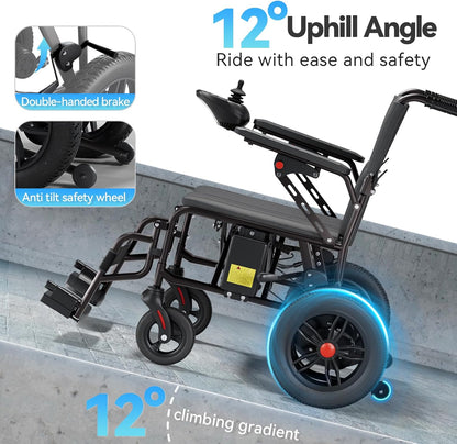 🦽 Carbon Fiber Travel Wheelchair